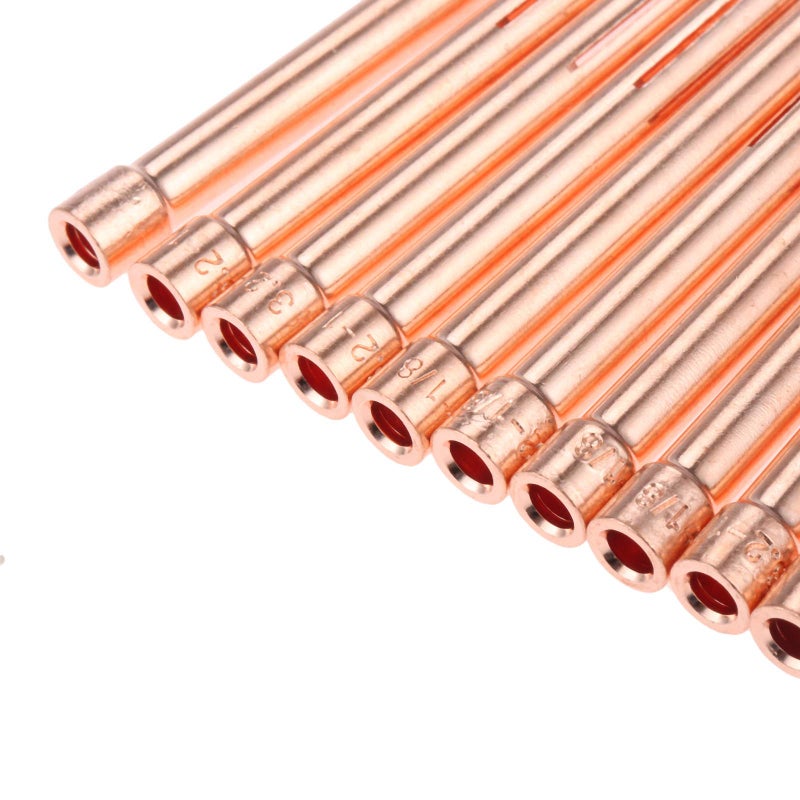 Mtsooning 1/8" 10N25 TIG Collet Tips,10PCS 3.2mm Copper TIG Collet Consumables KIT for WP17 18 26 TIG Welding Torch Series - Image 4